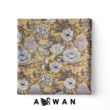 BAROQUE METALLIC JACQUARD SILK