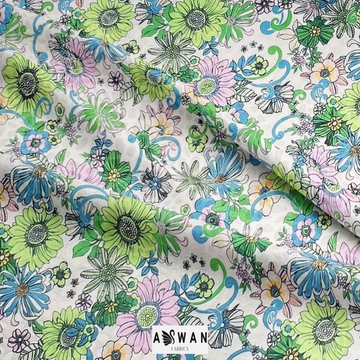 Amelie Jacquard Silk