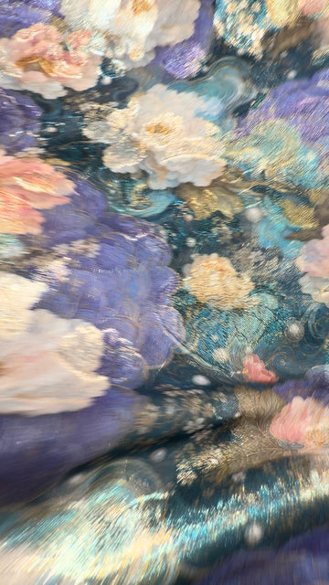 LUCERA METALLIC CHIFFON ZARI