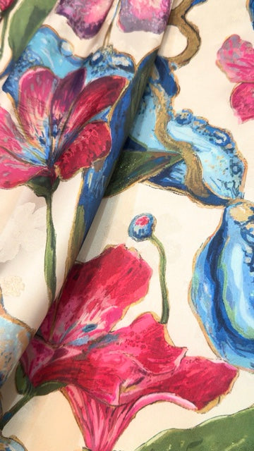 ZASLONA METALLIC JACQUARD SILK WITH ZARI