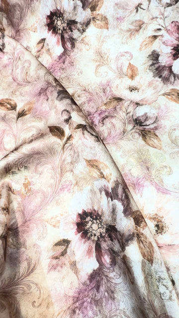 ILARIA METALLIC JACQUARD SILK WITH ZARI