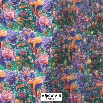 Ankira Silk + Chiffon Zari set