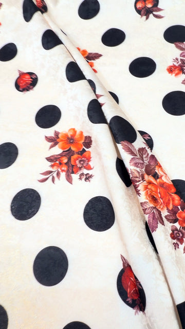 RAVIAL METALLIC JACQUARD SILK