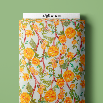 LYNDE JACQUARD SILK