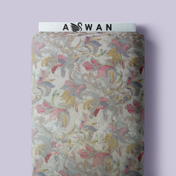 CHARLOTE METALLIC JACQUARD SILK