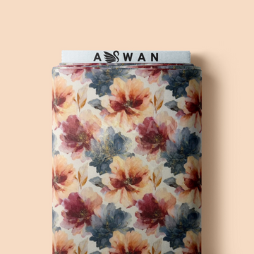 NUHAS CREPE METALLIC SILK (حرير مطفي)