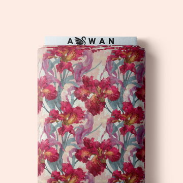 ALMEYA JACQUARD SILK