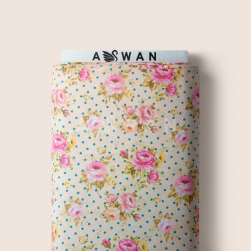 ROSZA JACQUARD SILK