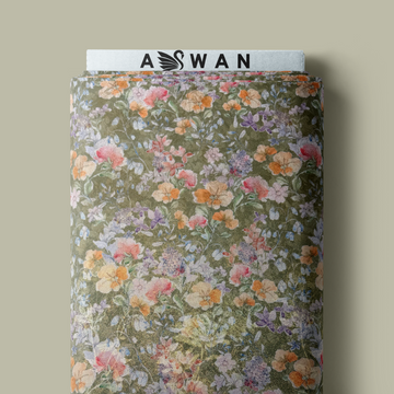 MERCADO METALLIC JACQUARD SILK