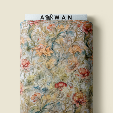 LOIRE METALLIC JACQUARD SILK