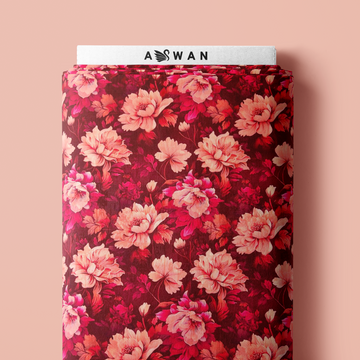 LUXEFLORA JACQUARD SILK