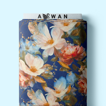 MAGNOLIA 100% PURE ITALIAN METALLIC JACQUARD MATFI (مطفي)