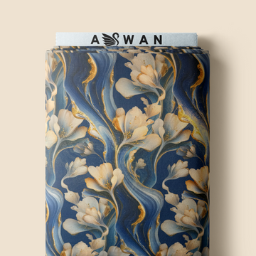 MAJESTIK 3D METALLIC SILK