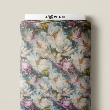 GARDEN OF REVERIE METALLIC SILK