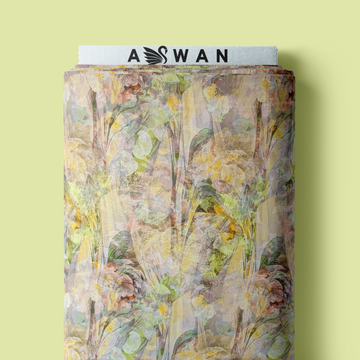 SARAHEZ METALLIC JACQUARD SILK