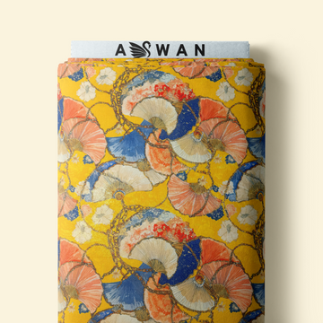 BRISEDE METALLIC JACQUARD SILK