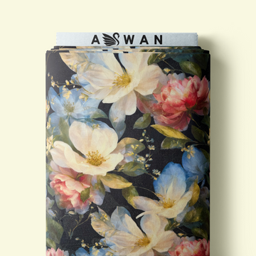 ISABELLE 100% PURE ITALIAN METALLIC JACQUARD MATFI (مطفي)