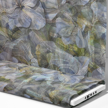 MELISSA METALLIC CHIFFON