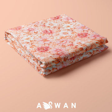 HEIRLOOM BLOOMS JACQUARD SILK