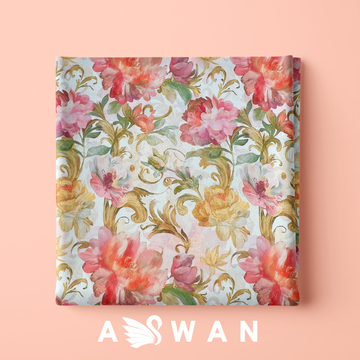 AZRAFE 3D METALLIC SILK