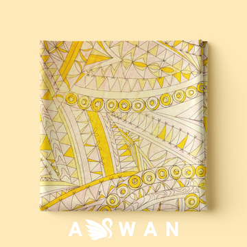 YULIYA METALLIC JACQUARD SILK