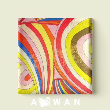 NIEVES METALLIC JACQUARD SILK