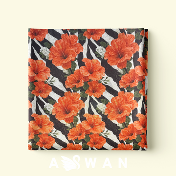 HIBISELLE METALLIC SILK