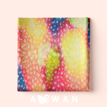 YUJIANA METALLIC JACQUARD SILK