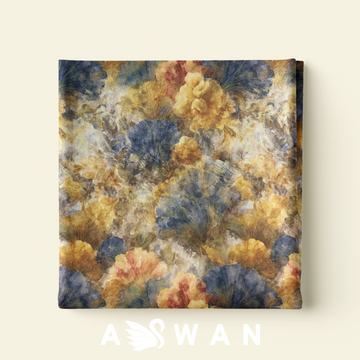 AUREBLU METALLIC JACQUARD SILK