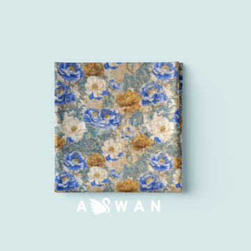 ADYENIA METALLIC JACQUARD SILK
