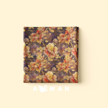 NOIRE METALLIC JACQUARD SILK