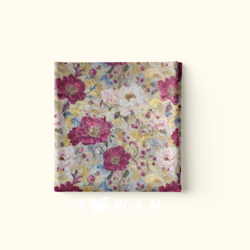 FAYRE METALLIC JACQUARD SILK