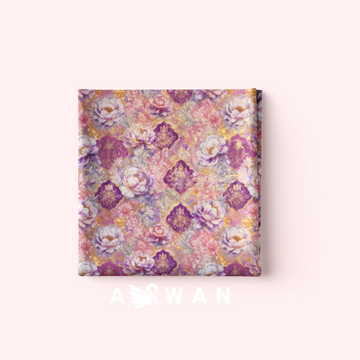 AVIVA METALLIC JACQUARD SILK