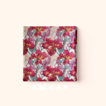ALMEYA JACQUARD SILK