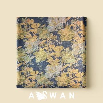 MERCIA METALLIC JACQUARD SILK