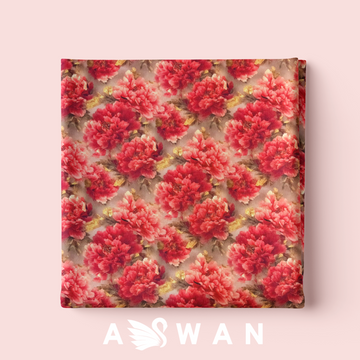 SCARLET COTTON MEIZZA SET (الميزع)