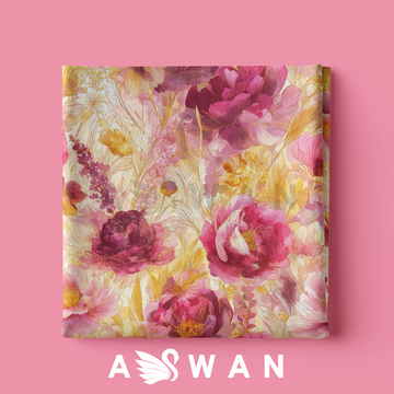 Isabelle 3D Metallic Silk