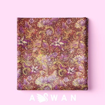 NOORAIN METALLIC SILK