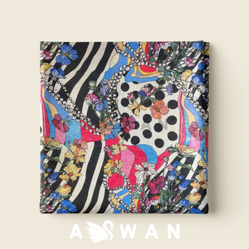 CARNIVALE METALLIC JACQUARD SILK