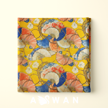 BRISEDE METALLIC JACQUARD SILK