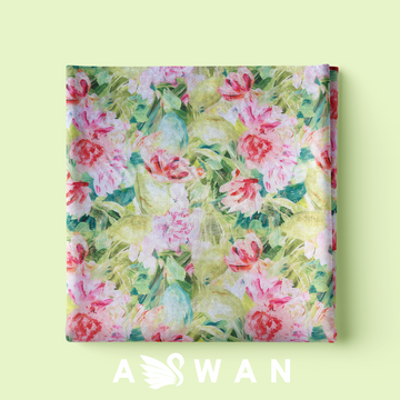 EUNOIA METALLIC JACQUARD SILK