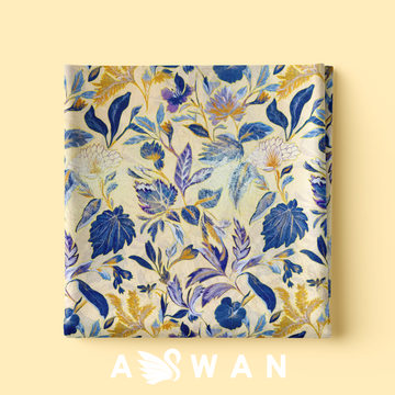 VAYALA 3D METALLIC SILK