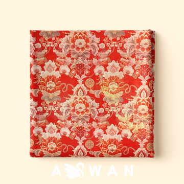 Bevilia 3D Metallic Silk