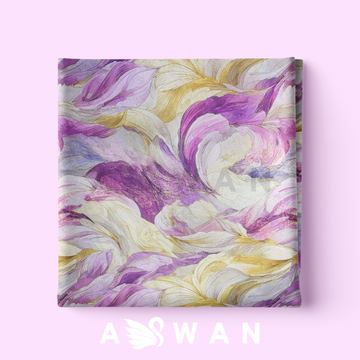 La Femme 3D Metallic Silk