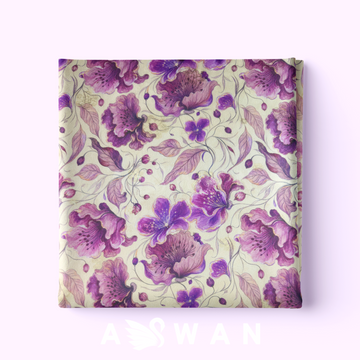 BENARA METALLIC JACQUARD SILK WITH ZARI