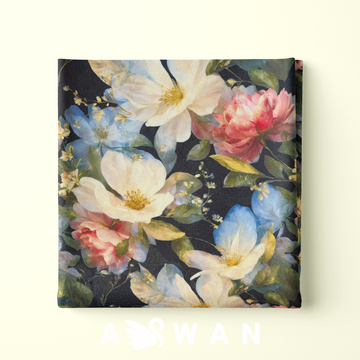 ISABELLE 100% PURE ITALIAN METALLIC JACQUARD MATFI (مطفي)