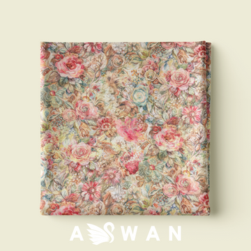 COTTAGROSE METALLIC JACQUARD SILK