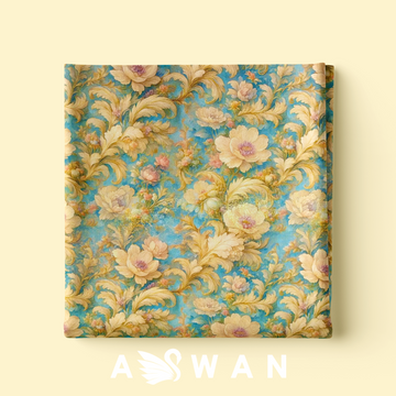 DEMEURE 3D METALLIC SILK