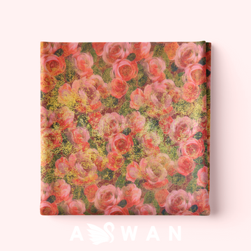 BLOEMEN METALLIC JACQUARD SILK