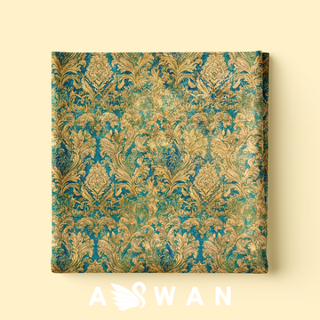 ZANCA METALLIC JACQUARD SILK